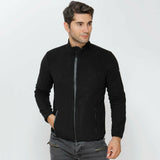 Men's Pocketed Black Sweatshirt - Moda Secret